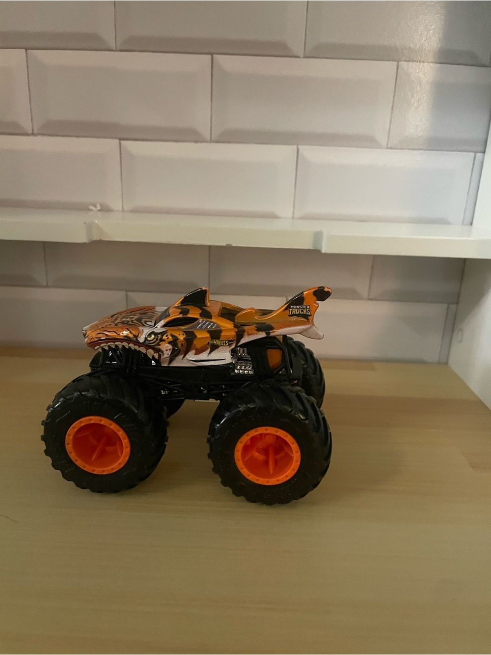 Orange Monster Truck Toy - Kids Toys
